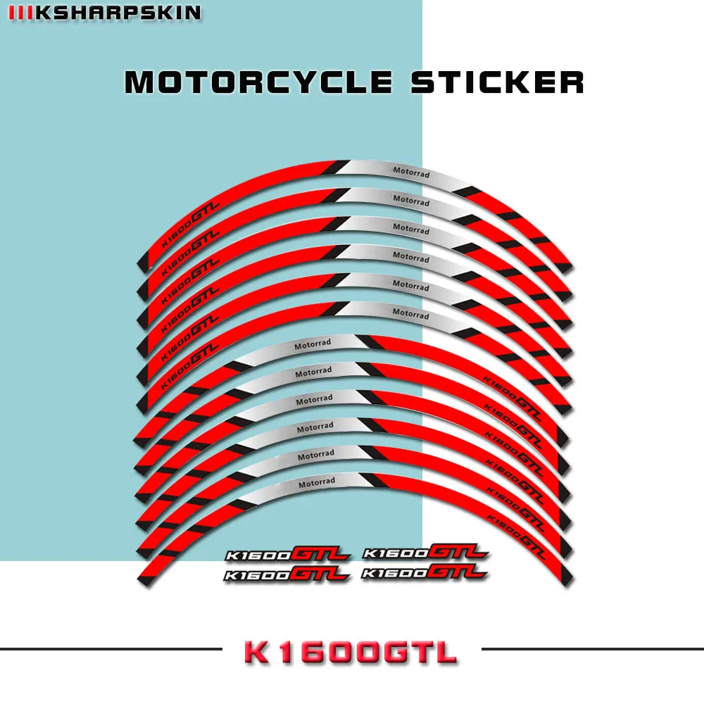 Наклейка на колесо мотоцикла, водонепроницаемая Светоотражающая Высококачественная наклейка для BMW K1600GTL K1600 gt
Наклейка на колесо мотоцикла, водонепроницаемая Светоотражающая Высококачественная наклейка для BMW K1600GTL K1600 gt