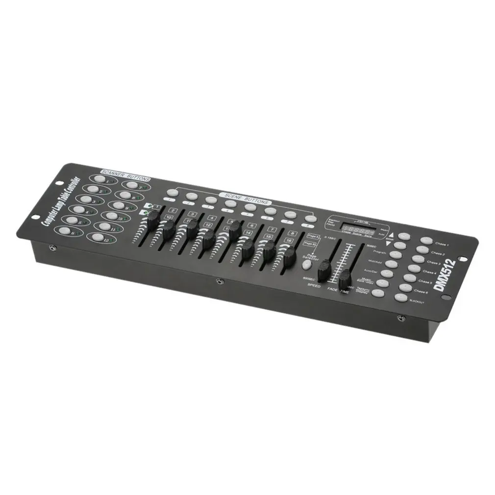 192 Channels DMX512 Controller Console for Stage Light Party DJ Disco Operator Equipment Spotlights DJ Controller
192 Channels DMX512 Controller Console for Stage Light Party DJ Disco Operator Equipment Spotlights DJ Controller