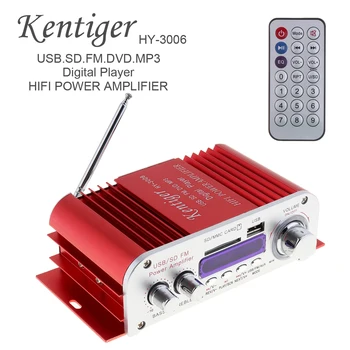 12V Mini Hi-Fi Stereo Car Power Amplifier Digital Display Audio Music Player Remote Control USB FM MP3 DVD SD Card for Car Boat
12V Mini Hi-Fi Stereo Car Power Amplifier Digital Display Audio Music Player Remote Control USB FM MP3 DVD SD Card for Car Boat