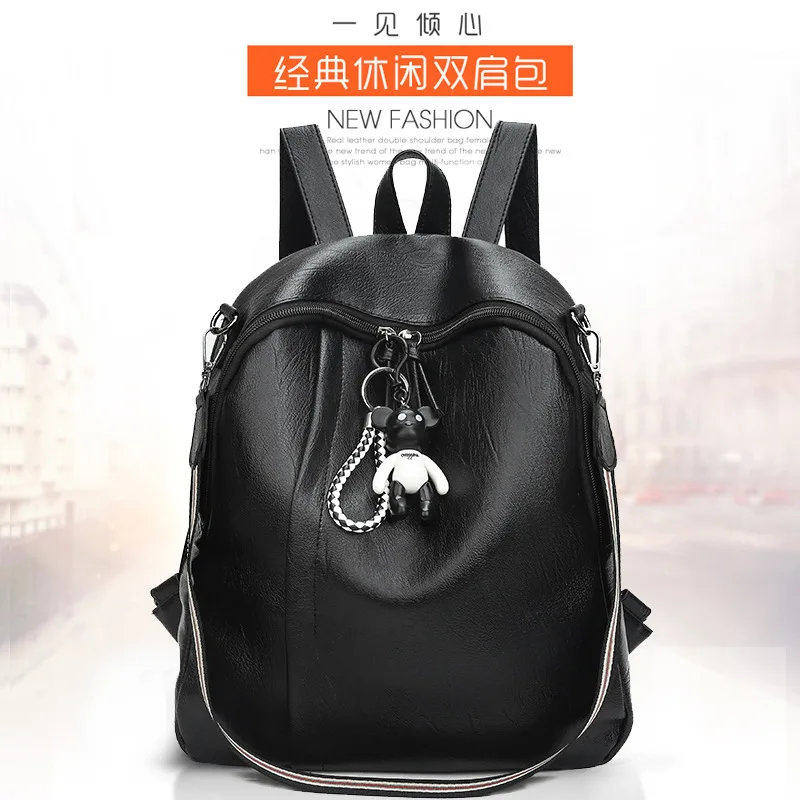 New Style Solid Color Backpack Korean-style STUDENT'S Backpack Large Capacity Travel Diaper Bag Single-shoulder Bag for Women
New Style Solid Color Backpack Korean-style STUDENT'S Backpack Large Capacity Travel Diaper Bag Single-shoulder Bag for Women