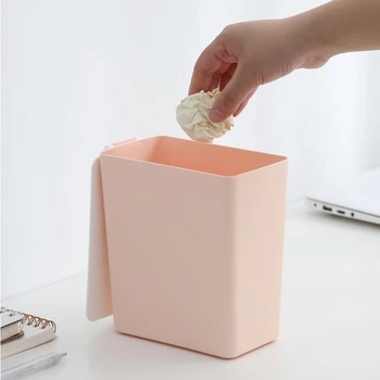 Creative mini trash can desktop small trash can office trash supplies trash can plastic trash
Creative mini trash can desktop small trash can office trash supplies trash can plastic trash
