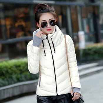 Coat women jacket parkas 2019 Thick Cotton Parkas Slim Warm Casual Women Down Jackets Pockets Zipper Outerwear Plus Size 
Coat women jacket parkas 2019 Thick Cotton Parkas Slim Warm Casual Women Down Jackets Pockets Zipper Outerwear Plus Size