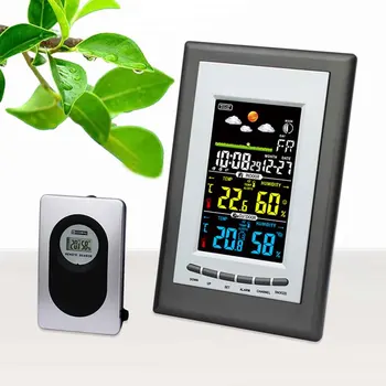 Home Office Bedroom Prediction Weather Station Clock LCD Digital Daily Rectangle Barometer Thermometer Monitoring Indoor Outdoor
Home Office Bedroom Prediction Weather Station Clock LCD Digital Daily Rectangle Barometer Thermometer Monitoring Indoor Outdoor