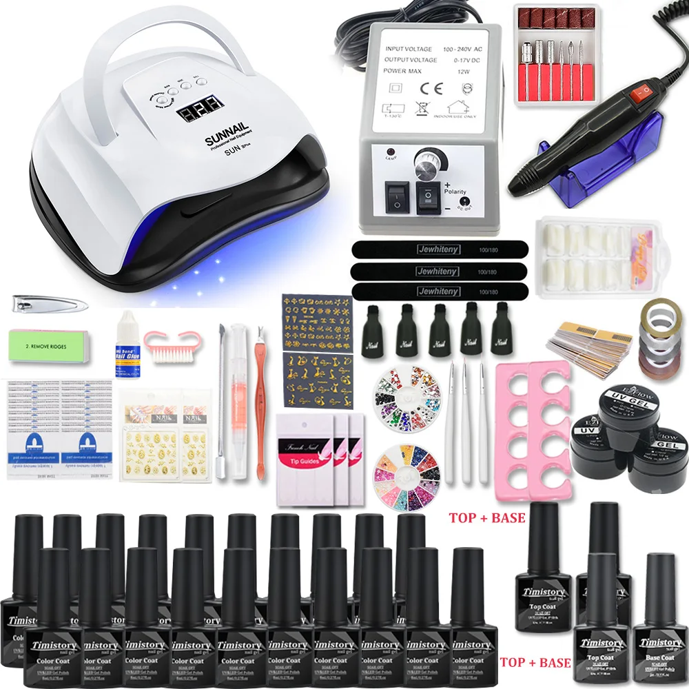 Nail Set for Nail 20 Kinds Nail Polish Kit with 20000RPM Nail drill Machine Nail lamp Acrylic Kit Nail Art Tools Nail Art Set
Nail Set for Nail 20 Kinds Nail Polish Kit with 20000RPM Nail drill Machine Nail lamp Acrylic Kit Nail Art Tools Nail Art Set