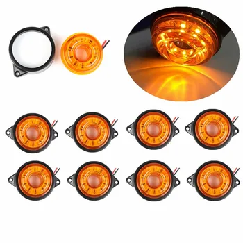 8PCS 10LED LED 24v Truck Runing Light Side Marker Indicators Light Waterproof Signal Amber Side Marker Light For Truck
8PCS 10LED LED 24v Truck Runing Light Side Marker Indicators Light Waterproof Signal Amber Side Marker Light For Truck