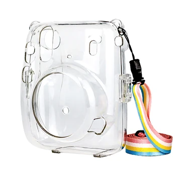 Shoulder Strap Bag Camera Protective Crystal Transparent Protective Case for Fuji Fujifilm Instax Mini 11 Camera Accessories
Shoulder Strap Bag Camera Protective Crystal Transparent Protective Case for Fuji Fujifilm Instax Mini 11 Camera Accessories