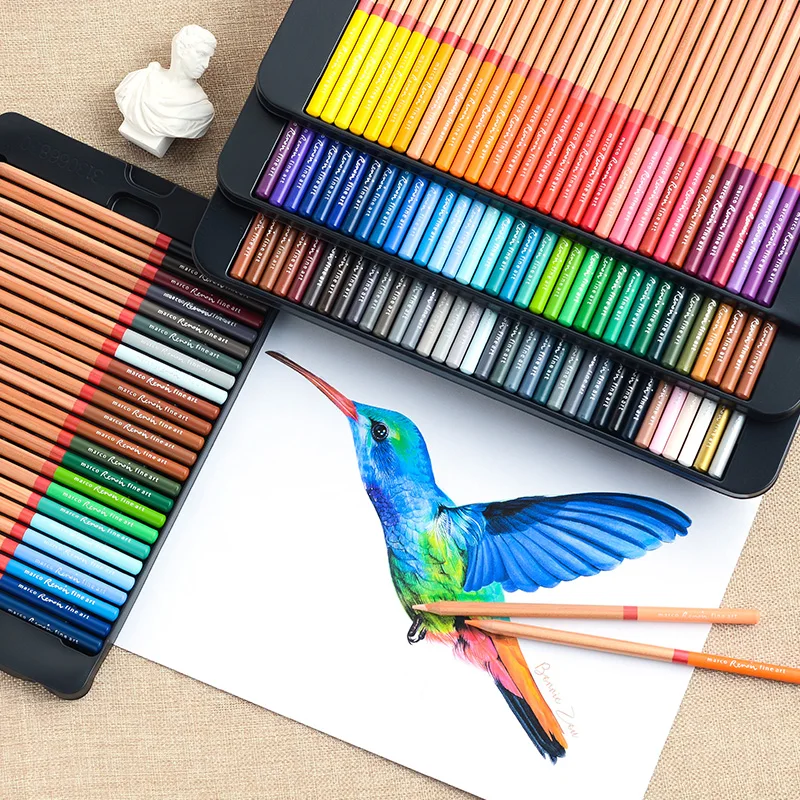 Marco 24/36/48/72/100/120 professional Oily Color Pencils lapices de colores for Coloured Drawing Pencil Set Art Supplies
Marco 24/36/48/72/100/120 professional Oily Color Pencils lapices de colores for Coloured Drawing Pencil Set Art Supplies
