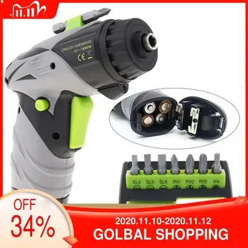 Cordless Mini Electric Screw Driver Drill Battery-Powered with LED Light and 7 Bits for Household Maintenance
Cordless Mini Electric Screw Driver Drill Battery-Powered with LED Light and 7 Bits for Household Maintenance