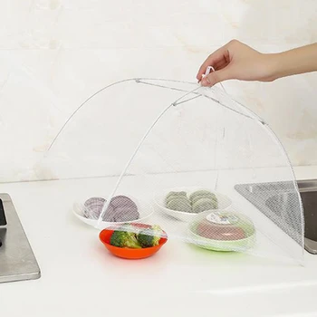 17 inches Pop-up Mesh Screen Food Cover Tent Reusable and Collapsible Outdoor Picnic Food Covers Mesh for Keeping Out Flies 
17 inches Pop-up Mesh Screen Food Cover Tent Reusable and Collapsible Outdoor Picnic Food Covers Mesh for Keeping Out Flies