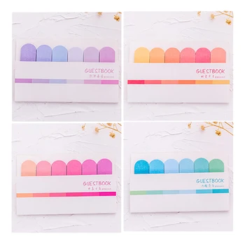 Convenient Sticker with Gradient Six-Color Strip for Recording Mood, Love Words and Important Things(50 Copies)
Convenient Sticker with Gradient Six-Color Strip for Recording Mood, Love Words and Important Things(50 Copies)