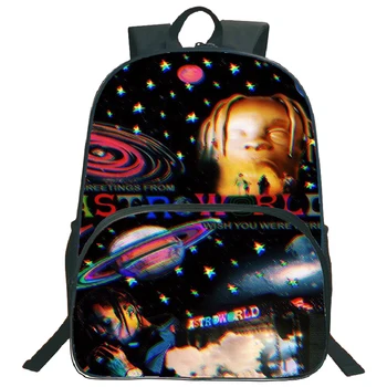 16 Inch Travis Scotts ASTROWORLD Backpack Teens Schoolbag Functionary Travel Rucksack Boy Girl Bookbag WISH YOU WERE HERE Print
16 Inch Travis Scotts ASTROWORLD Backpack Teens Schoolbag Functionary Travel Rucksack Boy Girl Bookbag WISH YOU WERE HERE Print