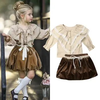 Princess Infant Baby Girl Clothes Long Sleeve Ruffle Tops Tutu Skirt Dress Set Outfits Autumn Clothing
Princess Infant Baby Girl Clothes Long Sleeve Ruffle Tops Tutu Skirt Dress Set Outfits Autumn Clothing