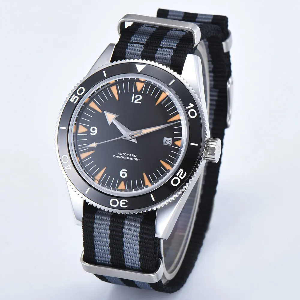 Corgeut Mens Watch 41mm NH35 Miyota8215 Seagul Automatic Mechanical Movement Wristwatches Waterproof Swim Luminous Nylon Belt
Corgeut Mens Watch 41mm NH35 Miyota8215 Seagul Automatic Mechanical Movement Wristwatches Waterproof Swim Luminous Nylon Belt