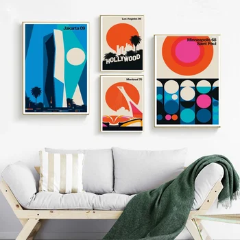 Jakarta Los Angeles Los Angeles Montreal New York city poster and Prints Art Canvas Painting Wall Pictures for Living Room Decor 
Jakarta Los Angeles Los Angeles Montreal New York city poster and Prints Art Canvas Painting Wall Pictures for Living Room Decor