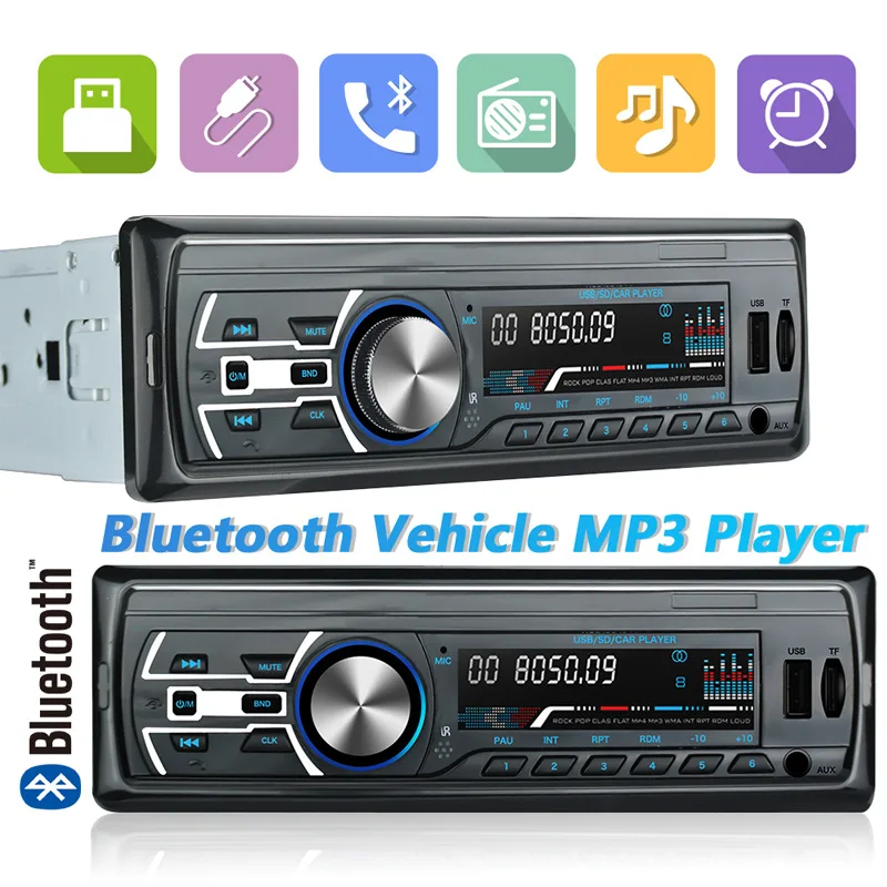 Bluetooth Car MP3 Player 25Wx4CH FM Radio Stereo Audio Music USB/SD with In Dash AUX Input
Bluetooth Car MP3 Player 25Wx4CH FM Radio Stereo Audio Music USB/SD with In Dash AUX Input