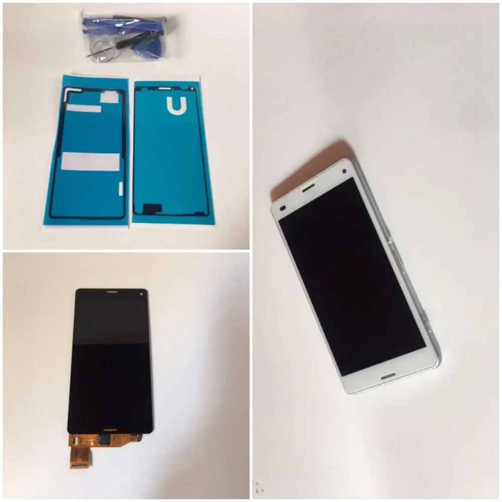 4 6 "оригинал для sony Xperia Z3 Compact lcd дисплей mini D5803 D5833 z3mini кодирующий