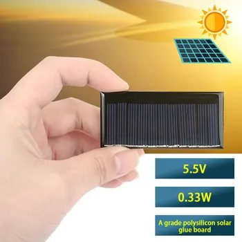 5.5V 0.33W Mini Solar Panel Power DIY Nano 5.5V 0.33W Mini DIY Solar Panel Module Charging 60MA Travel Learning Tool
5.5V 0.33W Mini Solar Panel Power DIY Nano 5.5V 0.33W Mini DIY Solar Panel Module Charging 60MA Travel Learning Tool