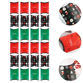 24pcs Christmas Festival Wrapping Paper Box Lovely Multipurpose Packaging Box Baking Box for Homemade Baking Candy
24pcs Christmas Festival Wrapping Paper Box Lovely Multipurpose Packaging Box Baking Box for Homemade Baking Candy