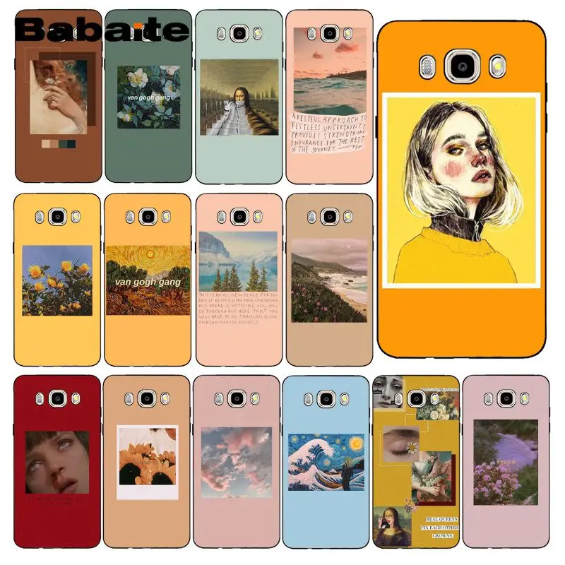 Великолепное искусство Babaite картина с изображением Ван Гога Моны Лизы для Samsung