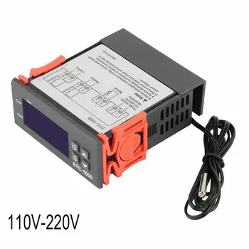 Thermostat stc-1000 ABS Aquarium hatching seafood machine Electronic digital microcomputer temperature controller switch 1 Piece
Thermostat stc-1000 ABS Aquarium hatching seafood machine Electronic digital microcomputer temperature controller switch 1 Piece