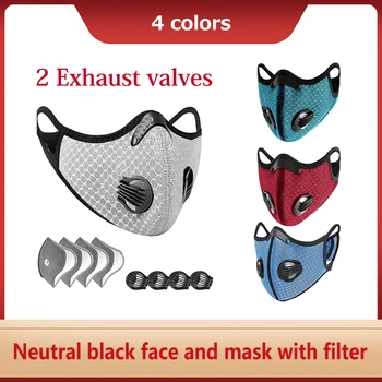 Sport Face Mask Activated Carbon Filters PM 2.5 Anti-pollution Running Cycling Facial Care Mask Reusable Washable Respirator
Sport Face Mask Activated Carbon Filters PM 2.5 Anti-pollution Running Cycling Facial Care Mask Reusable Washable Respirator