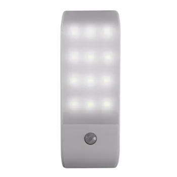 12 LED PIR Infrared Stick-on Rechargeable Wardrobe Night Light USB Motion Detector Induction Sensor Closet Corridor Lamp 5V
12 LED PIR Infrared Stick-on Rechargeable Wardrobe Night Light USB Motion Detector Induction Sensor Closet Corridor Lamp 5V