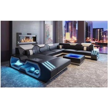 cbmmartu shape Living Room corner Sofa Luxury Design leather Sofa set with led light
cbmmartu shape Living Room corner Sofa Luxury Design leather Sofa set with led light