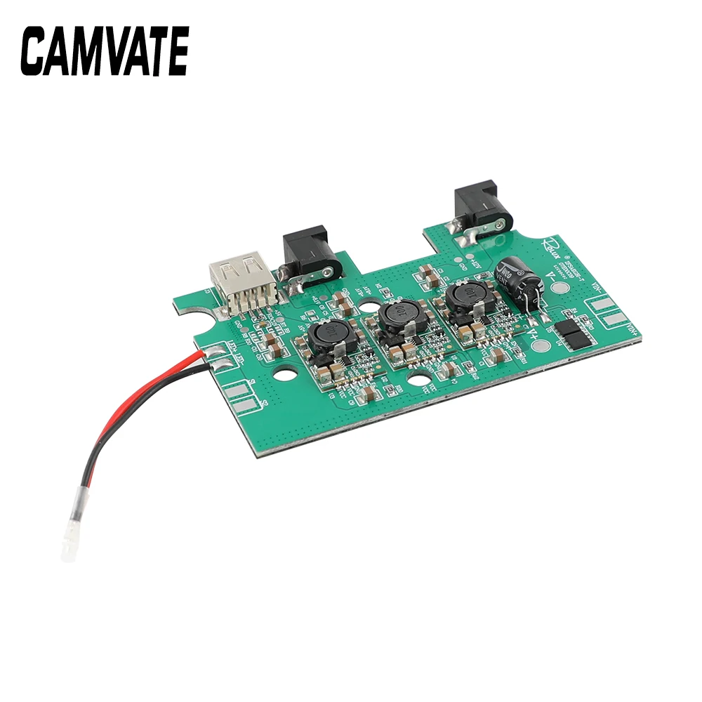 CAMVATE PCB Mainboard Replacement For V Lock Power Splitter Mount (Brand New) C2540
CAMVATE PCB Mainboard Replacement For V Lock Power Splitter Mount (Brand New) C2540