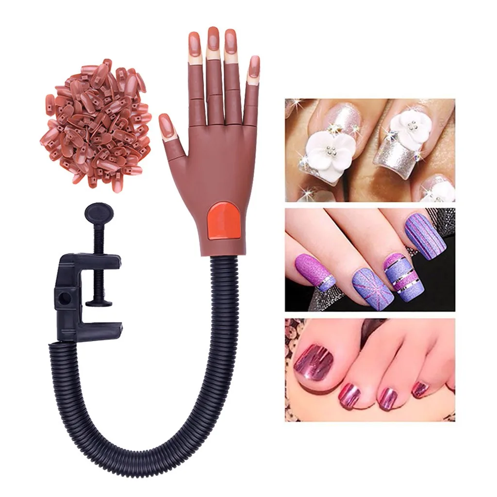 Nail Art Training Fake prosthetic Hand Model Painting Practice Manicure DIY Tool Adjustable Flexible and adjustable with a piece
Nail Art Training Fake prosthetic Hand Model Painting Practice Manicure DIY Tool Adjustable Flexible and adjustable with a piece