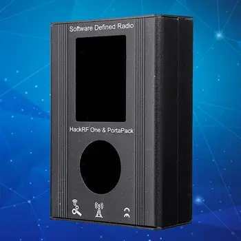 Black Metal Case Aluminum Alloy Enclosure Protective Cover Shell for PORTAPACK H2 + HACKRF ONE SDR Radio Accessories
Black Metal Case Aluminum Alloy Enclosure Protective Cover Shell for PORTAPACK H2 + HACKRF ONE SDR Radio Accessories
