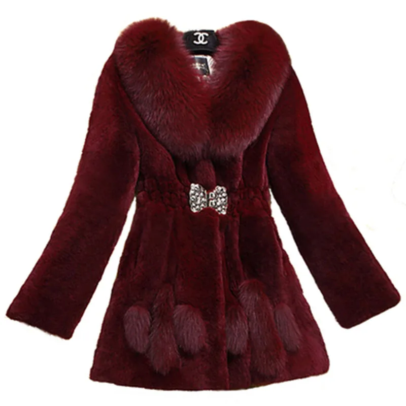 Women Autumn Winter New Faux Fur coat Three Solid color Plus size Overcoat Female Elegant Imitation Fur collar Fur coat OK035
Women Autumn Winter New Faux Fur coat Three Solid color Plus size Overcoat Female Elegant Imitation Fur collar Fur coat OK035
