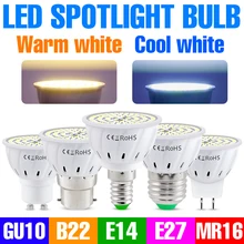 

LED Bulb E27 Light 220V LED Lamp GU10 Spotlight Gu5.3 Bulb 5W 7W 9W Ampul E14 Bulb MR16 Night Light B22 Bombilla Leds For Home