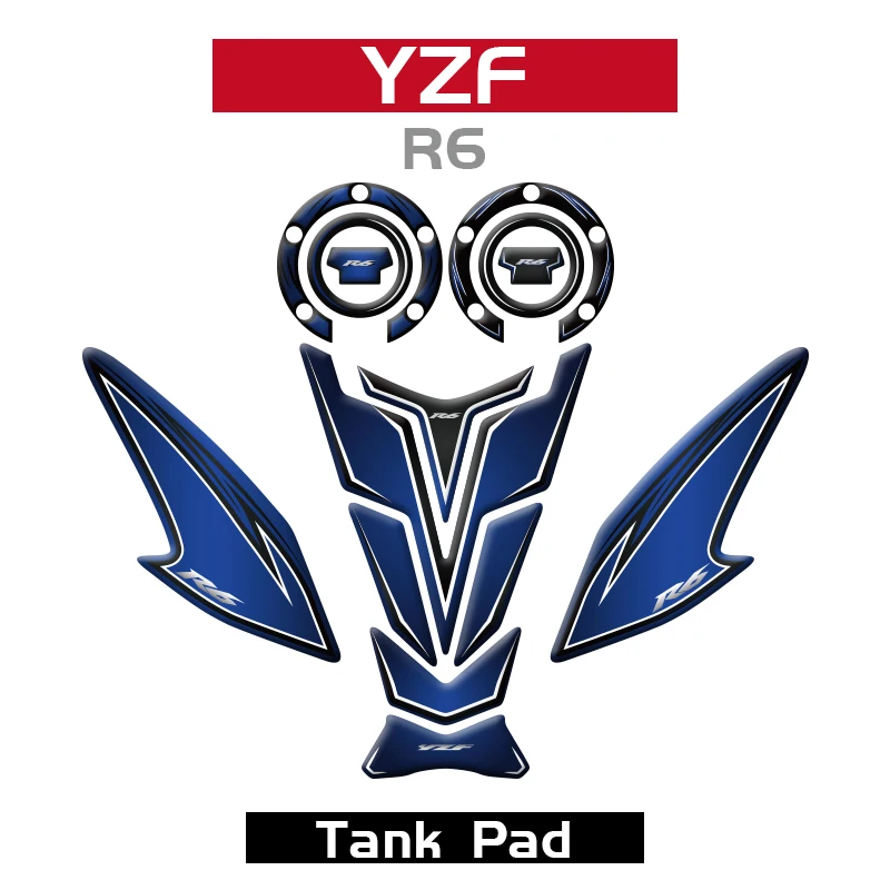 3D Танк Pad защиты Стикеры наклейка для YZF R3 yzf r3 2017 2019 мотоцикл s рыбья кость