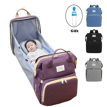 Multifunctional Portable Folding Diaper Bag Baby Travel Large Backpack Baby Bed Diaper Changing Table For Outdoors
Multifunctional Portable Folding Diaper Bag Baby Travel Large Backpack Baby Bed Diaper Changing Table For Outdoors