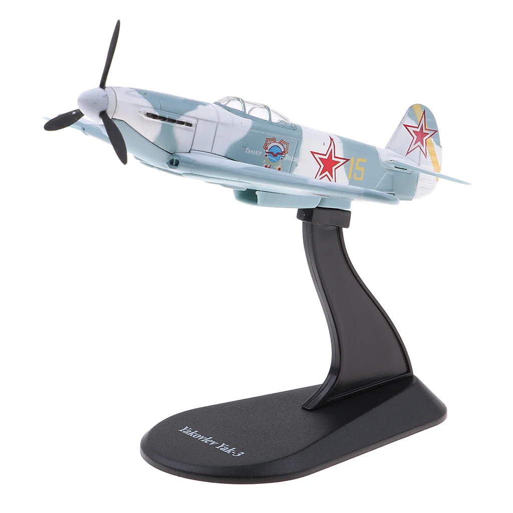 1/72 Scale Yak-3 Fighter Model 1945 Diecast Model Aircraft Plane Collectible 1/72 Scale Yak-3 Fighter Model 1945 Diecast Model Aircraft Plane Collectible