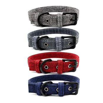Pet Dog Collar Neck Strap Comfortable Canvas Nylon Puppy Collar Adjustable Buckle Pet Collar For Medium Large Dog
Pet Dog Collar Neck Strap Comfortable Canvas Nylon Puppy Collar Adjustable Buckle Pet Collar For Medium Large Dog