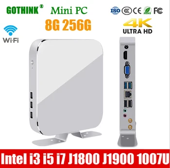 GOTHINK mini pc with WiFi 8G 256G Intel i3 i5 i7 J1800 J1900 1007U processor Windows 7/8/10 linux 4K HDMI VGA pocket PC USB 3.0
GOTHINK mini pc with WiFi 8G 256G Intel i3 i5 i7 J1800 J1900 1007U processor Windows 7/8/10 linux 4K HDMI VGA pocket PC USB 3.0