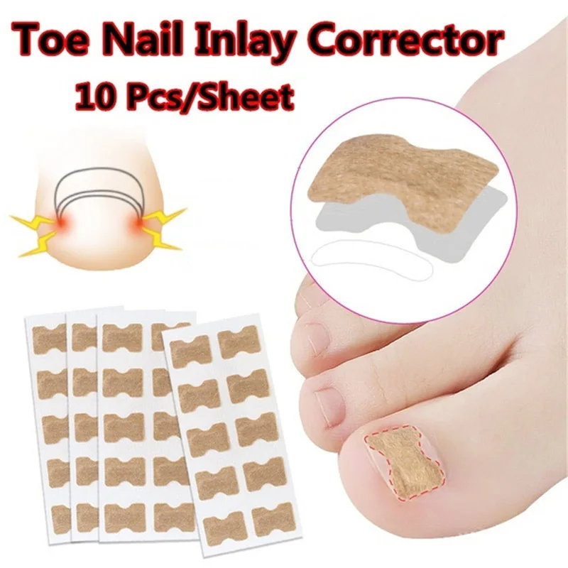 10Pcs/sheet Nail Correction Stickers Ingrown Toenail Corrector Patches Waterproof Paronychia Treatment Recover Pedicure Tool
10Pcs/sheet Nail Correction Stickers Ingrown Toenail Corrector Patches Waterproof Paronychia Treatment Recover Pedicure Tool