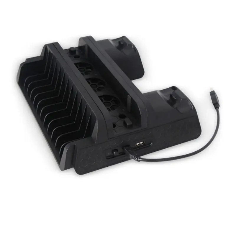For PS4/PS4 Slim/PS4 Pro Vertical Stand with 4 Cooling Fan Dual Controller Charger Charging Station
For PS4/PS4 Slim/PS4 Pro Vertical Stand with 4 Cooling Fan Dual Controller Charger Charging Station