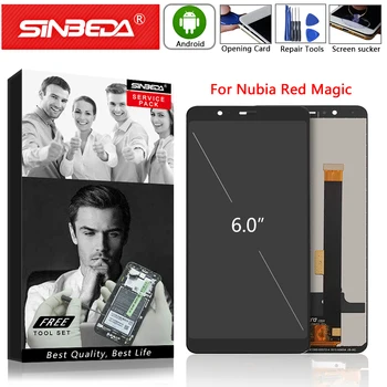 6.01" For ZTE Nubia Red Magic Mars NX619J LCD Display Touch Screen Digitizer Assembly For ZTE Nubia Red Magic Mars Display LCD
6.01" For ZTE Nubia Red Magic Mars NX619J LCD Display Touch Screen Digitizer Assembly For ZTE Nubia Red Magic Mars Display LCD