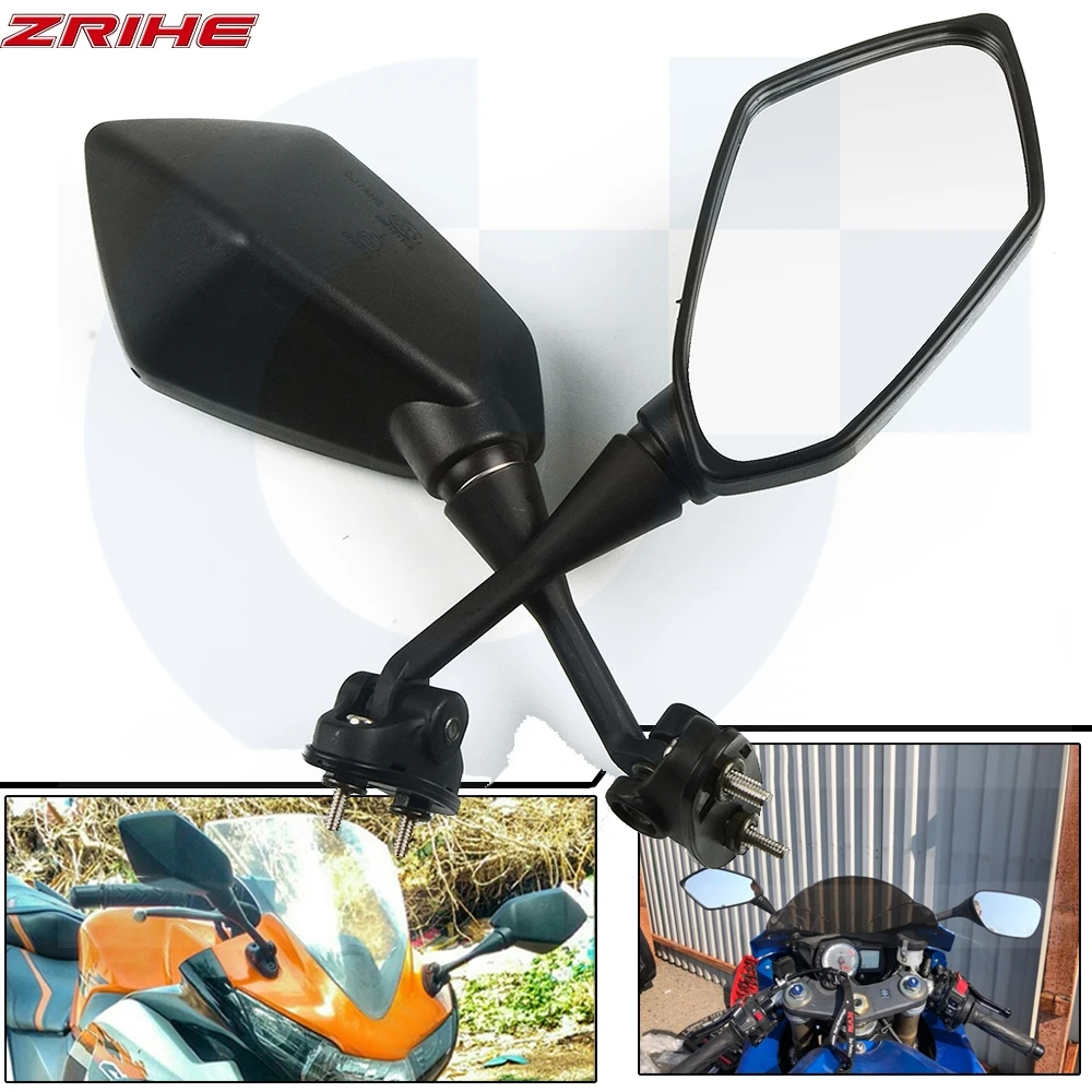 Motorcycle Rearview Mirror Racing Sport Bike Back Side Mirrors FOR YAMAHA FZ6S XJR400 XJR1200 XJR1300 XJ600 XJ6 DUCATI MTS1100
Motorcycle Rearview Mirror Racing Sport Bike Back Side Mirrors FOR YAMAHA FZ6S XJR400 XJR1200 XJR1300 XJ600 XJ6 DUCATI MTS1100