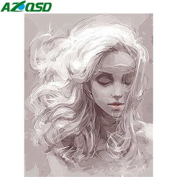 AZQSD Unframe Adult Painting By Number On Canvas Kits Girl Unique Gift DIY Coloring By Numbers Portrait Decor For Home
AZQSD Unframe Adult Painting By Number On Canvas Kits Girl Unique Gift DIY Coloring By Numbers Portrait Decor For Home