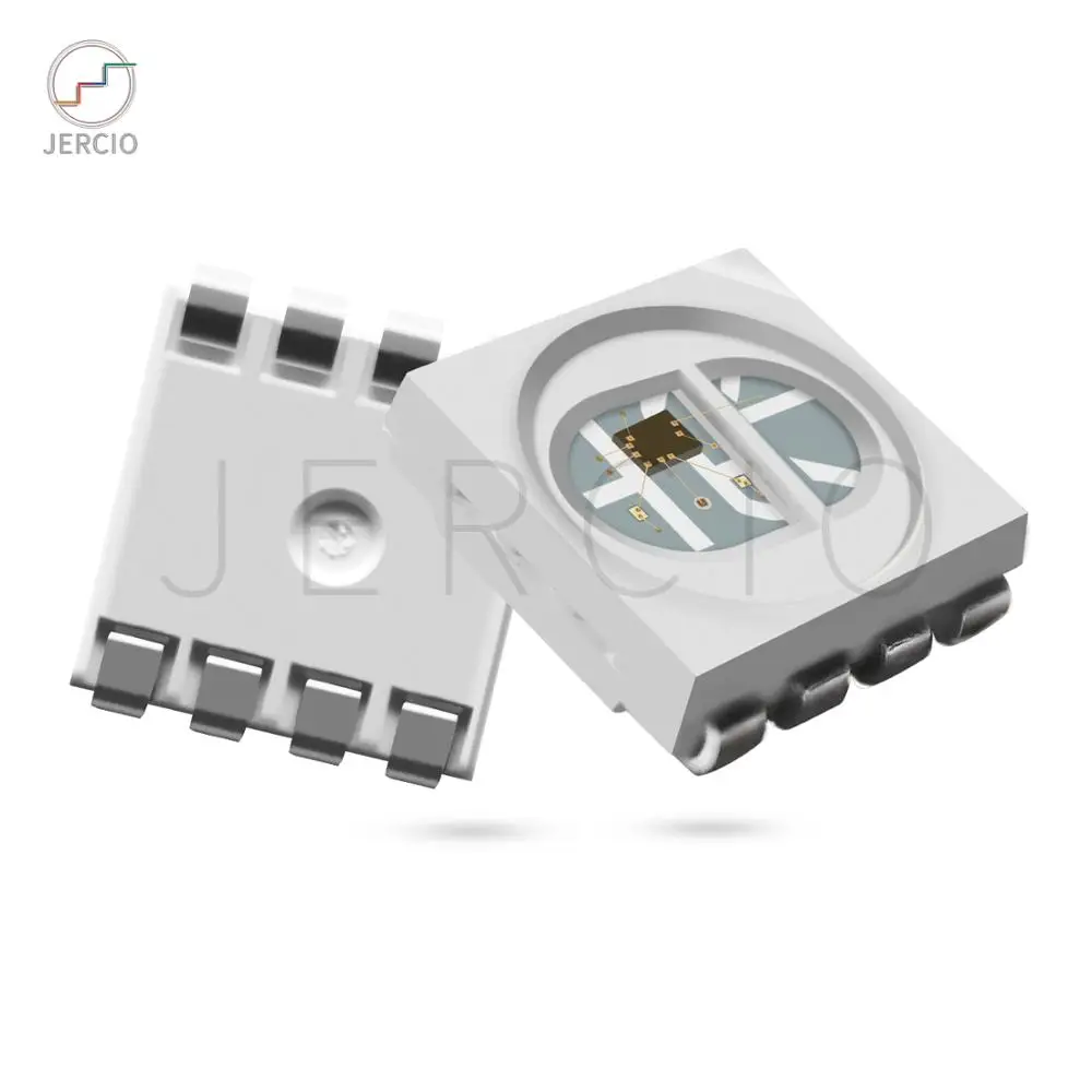 Jercio XT1511-RGB-P8(Similar with WS2812b.sk6812) DC12V One-bring-Two Fashion Programmable 256 gray level SMD LED
Jercio XT1511-RGB-P8(Similar with WS2812b.sk6812) DC12V One-bring-Two Fashion Programmable 256 gray level SMD LED
