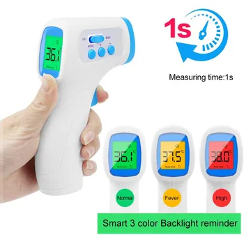 Celsius and Fahrenheit Non-contact infrared temperature sensor, forehead thermometer, smart sensor, automatic body temperature
Celsius and Fahrenheit Non-contact infrared temperature sensor, forehead thermometer, smart sensor, automatic body temperature