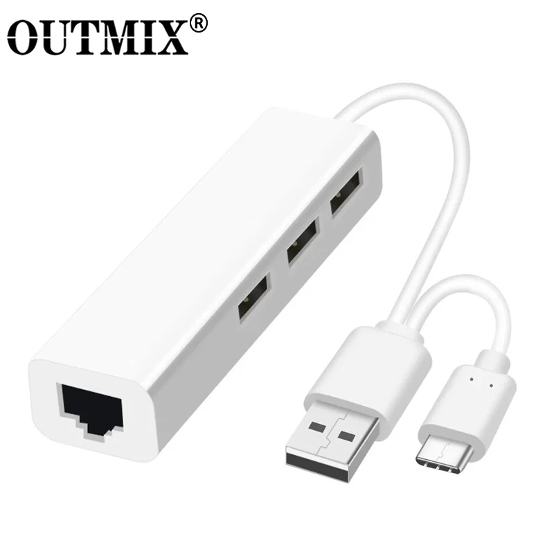 USB 2.0 Hub RTL8152 Type-c Network Card OTG USB Hubs Type C to Rj45 Lan Adapter Gigabit Ethernet USB Splitter for Macbook Phones
USB 2.0 Hub RTL8152 Type-c Network Card OTG USB Hubs Type C to Rj45 Lan Adapter Gigabit Ethernet USB Splitter for Macbook Phones