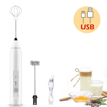 Behogar Electric Milk Frother USB Rechargeable 3 Speed Handheld Coffe Creamer Foam Maker Foamer Egg Mixer Beater for Home
Behogar Electric Milk Frother USB Rechargeable 3 Speed Handheld Coffe Creamer Foam Maker Foamer Egg Mixer Beater for Home
