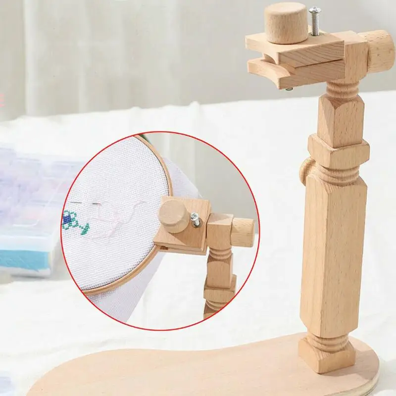 1PC Adjustable Hoop Embroidery Stand Hoop Wood Embroidery and Cross Stitch Hoop Set Ring Frame DIY Sewing Tools
1PC Adjustable Hoop Embroidery Stand Hoop Wood Embroidery and Cross Stitch Hoop Set Ring Frame DIY Sewing Tools