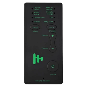 Voice Changer, Handheld Microphone Voice Changer Sound Effects Machine for Kids, for Friends
Voice Changer, Handheld Microphone Voice Changer Sound Effects Machine for Kids, for Friends
