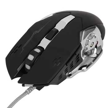 Mechanical Wire Game Mouse Mute USB Black 4-Way Roller Desktop Computer Accessories accesorios ordenador portatil
Mechanical Wire Game Mouse Mute USB Black 4-Way Roller Desktop Computer Accessories accesorios ordenador portatil