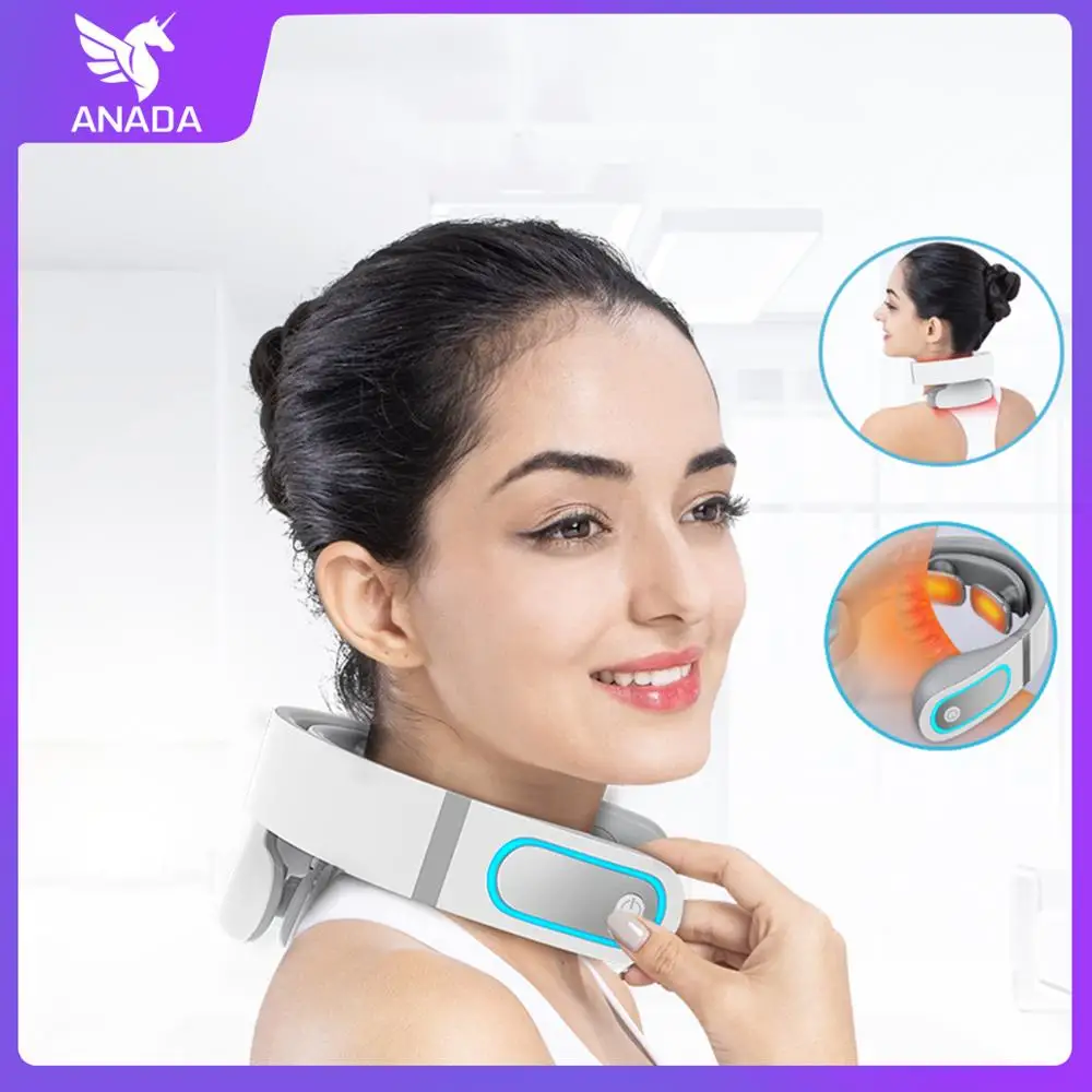 Electrical Pulse Neck Massager Shiatsu Knead Heating Pain Relief Tool Healthcare Relaxation Multifunctional Massage Instrument
Electrical Pulse Neck Massager Shiatsu Knead Heating Pain Relief Tool Healthcare Relaxation Multifunctional Massage Instrument
